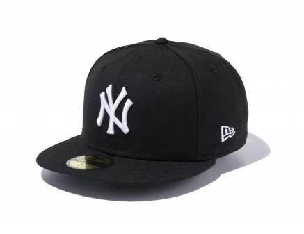 【NEW ERA】ニューヨークヤンキース ブラック/ホワイト 59FIFTY