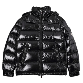 【【MONCLER】MAYA GIUBBOTTO ブラック 2023年以降のモデル