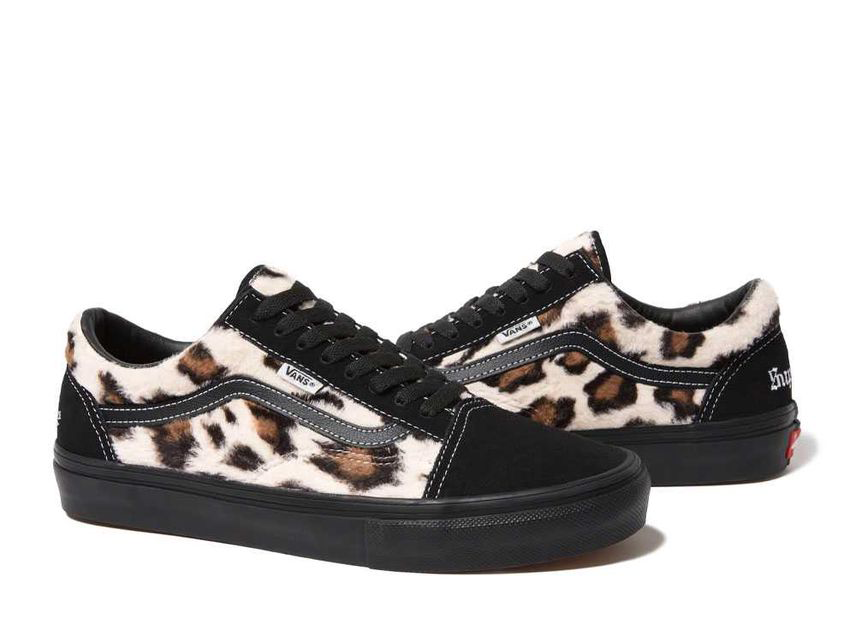 VANS×Supreme Leopard Old Skool "Black" VN0A5FCBBM8